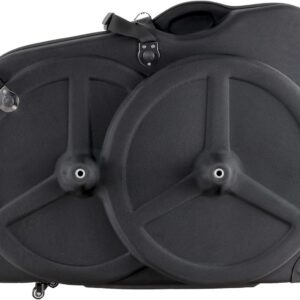 1 CyclingDeal Bike Travel Case | Lightweight & Durable Bike Case for Flying w/EVA Material | TSA Lock & Wheels for Easy Transportation | Bicycle Travel Bag for Flights | Up to 700c Road or 29" MTBs