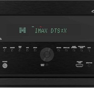 11 Onkyo TX-RZ70 11.2-Channel AV Receiver - 140 Watts Per Channel, Dirac Live Out of Box, Works with Sonos Certified, THX Certified and More